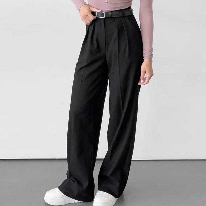 Pantalon de costume simple pour femme - Droxev