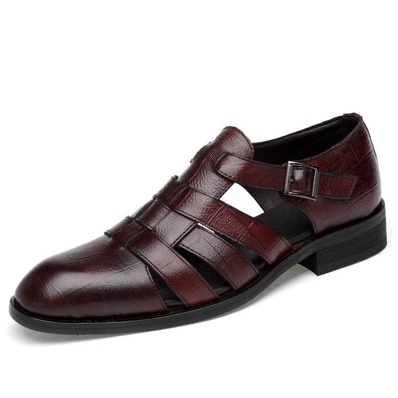Chaussures confortables à boucle pour hommes, style formel et d'affaires - Droxev