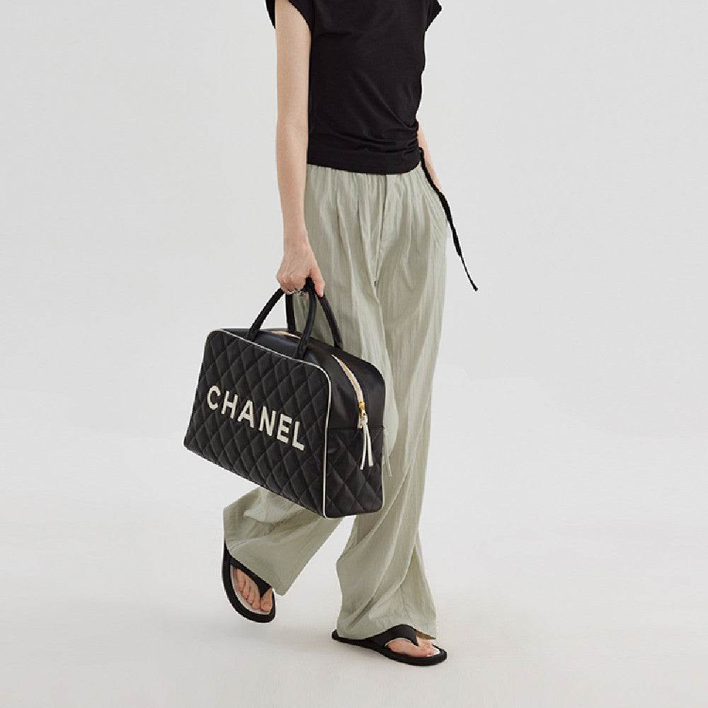 Pantalon décontracté polyvalent à jambe droite - Droxev