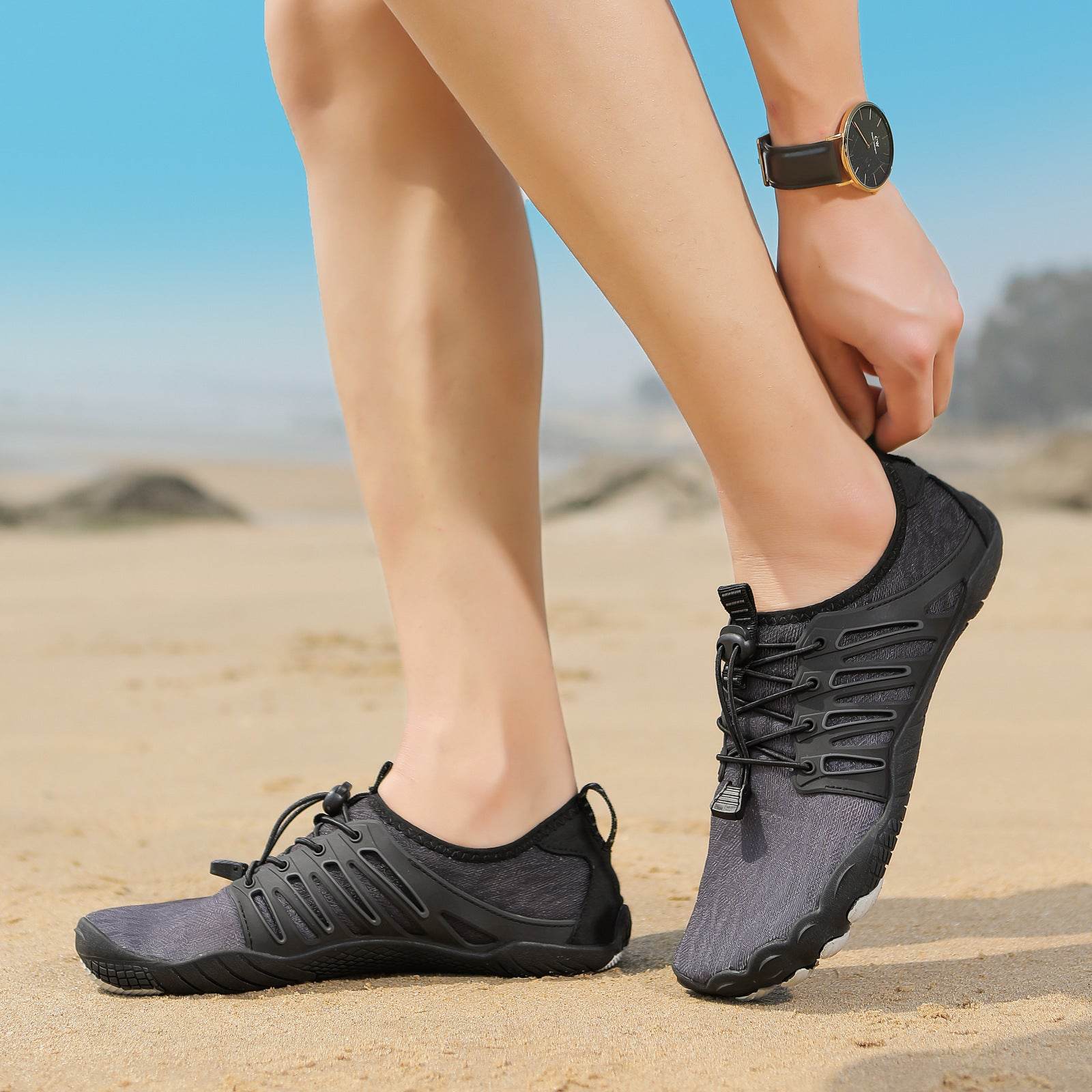 Chaussures d'extérieur décontractées et respirantes pour hommes - Droxev