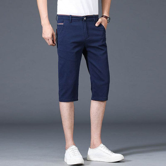 Pantalon d'été slim décontracté taille moyenne pour homme - Droxev