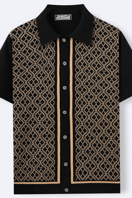 Pull jacquard décontracté pour homme de style européen et américain - Droxev