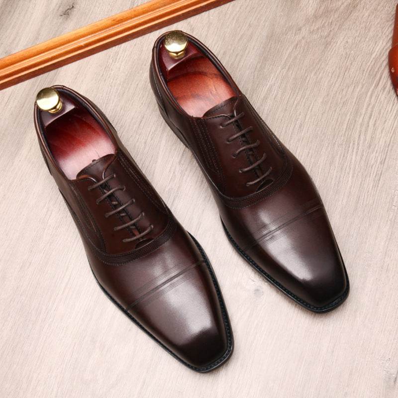 Chaussures habillées en cuir pour hommes - Droxev