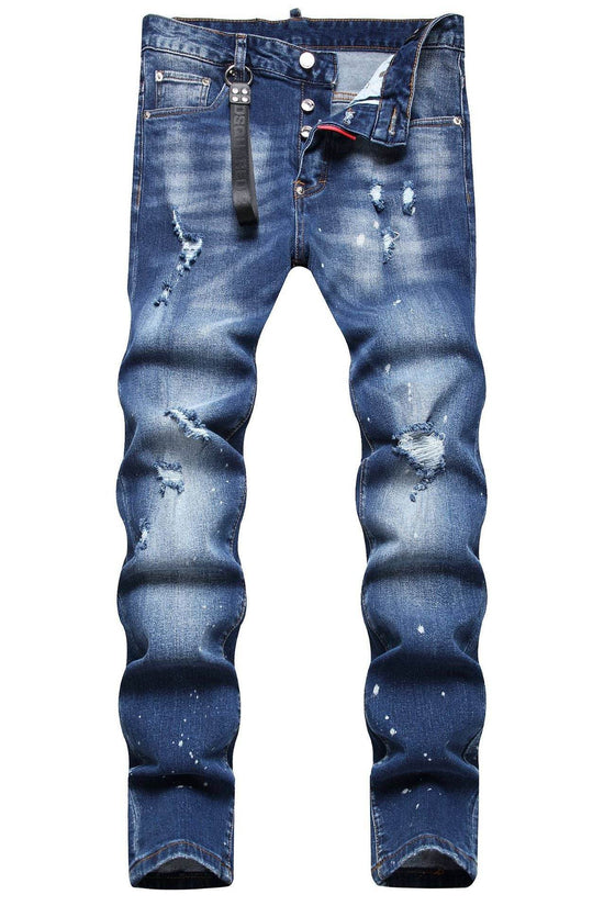 Tendances de jeans déchirés pour hommes : ornements tendance - Droxev