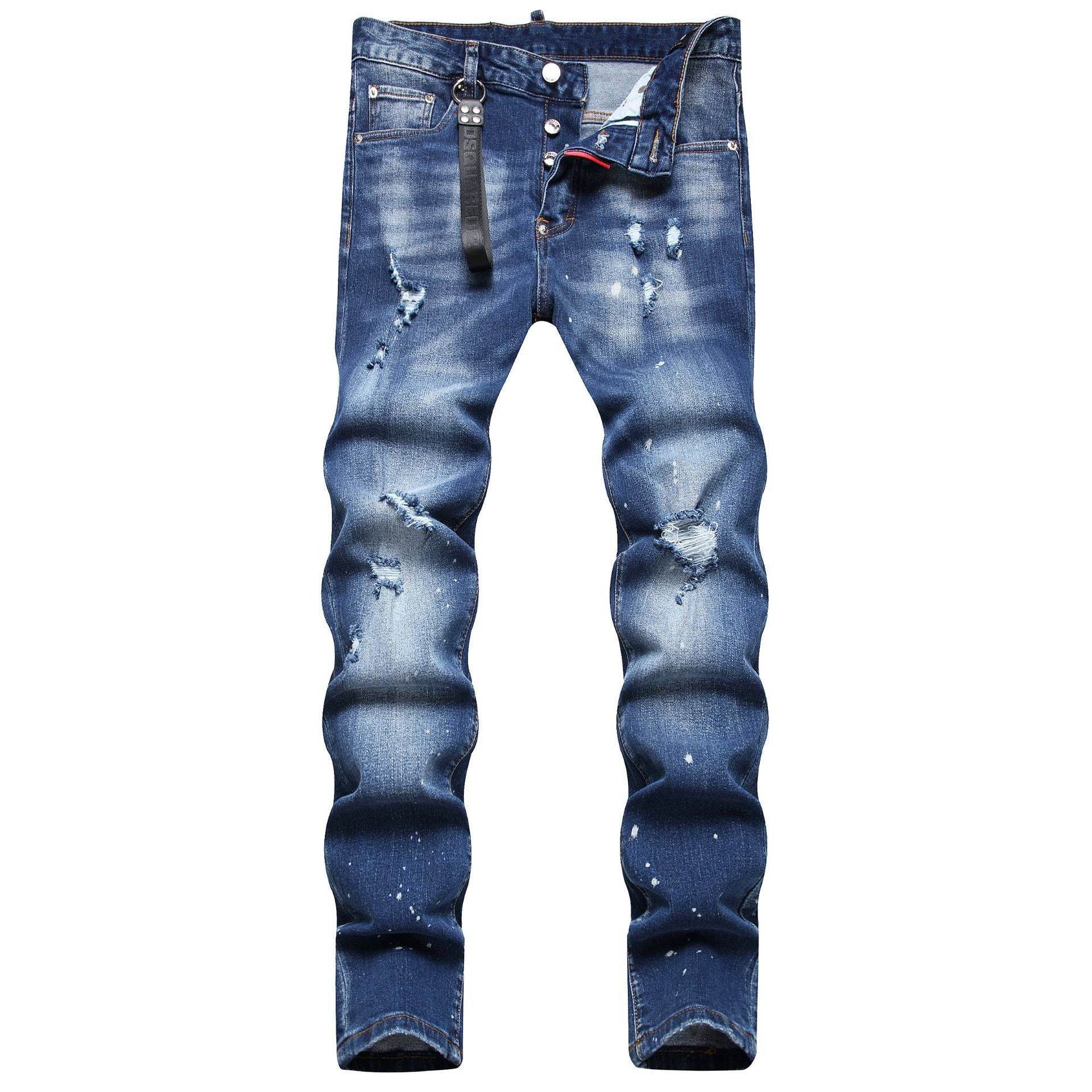 Tendances de jeans déchirés pour hommes : ornements tendance - Droxev