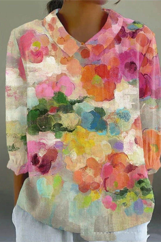 Créatif Rétro Floral Japonais Simple - Droxev