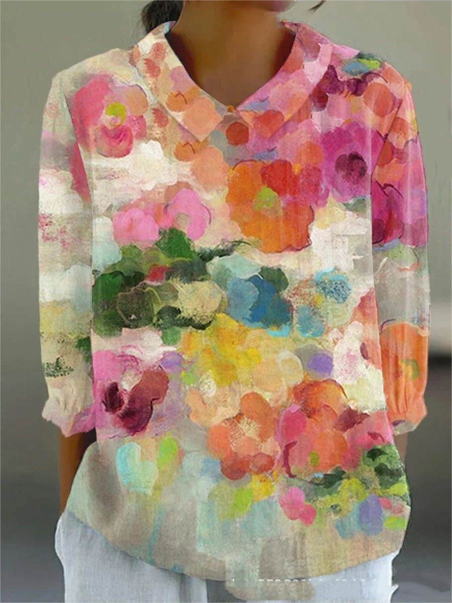 Créatif Rétro Floral Japonais Simple - Droxev
