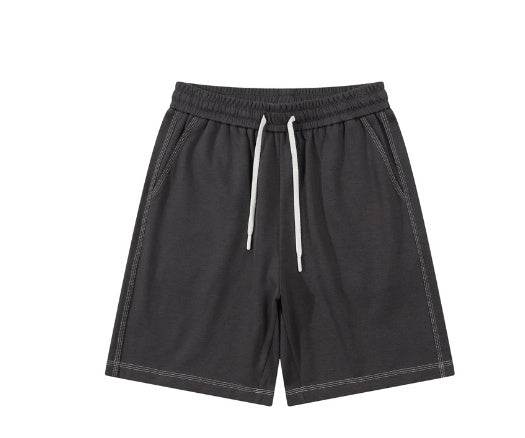 Pantalon de survêtement court tricoté, joli short décontracté vertical - Droxev