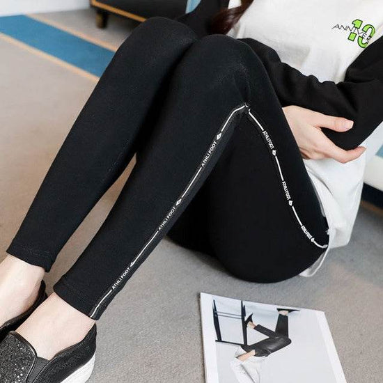 Pantalon legging décontracté extensible pour femme - Droxev