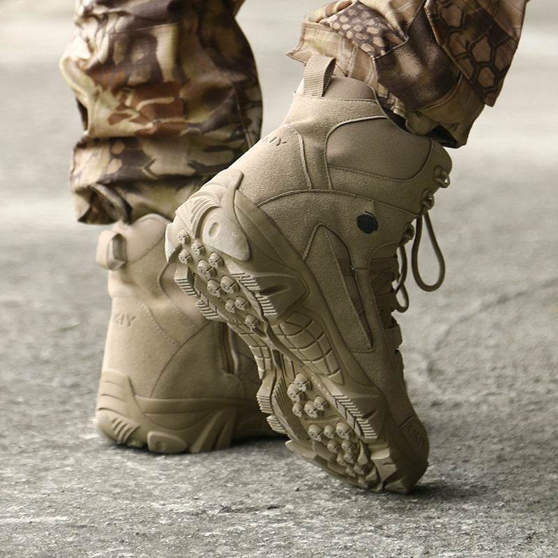 Bottes tactiques antidérapantes pour l'extérieur - Droxev