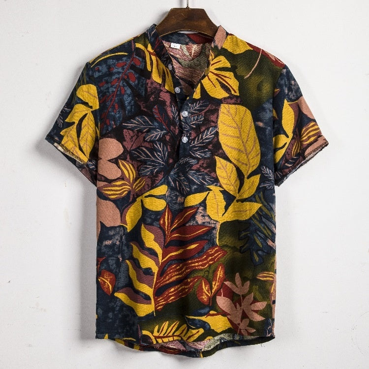 Chemise Homme en Bambou et Lin