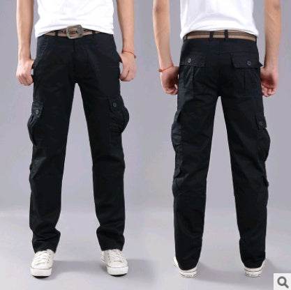 Salopette multi-poches pour hommes, pantalon militaire, pantalon décontracté, vêtements de sport et d'extérieur pour hommes - Droxev
