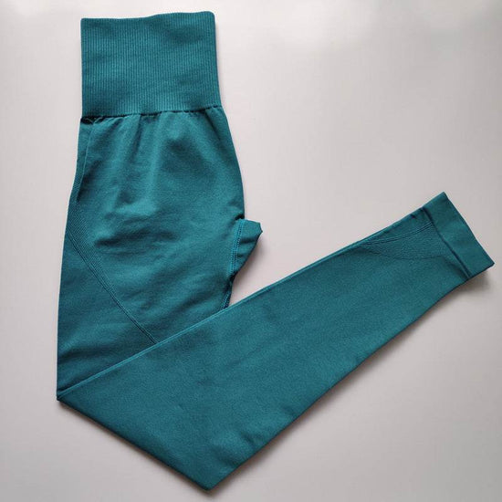 Pantalon de yoga taille haute pour femme - Droxev