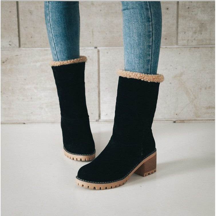 Bottes mi-mollet pour femme - Droxev - Droxev