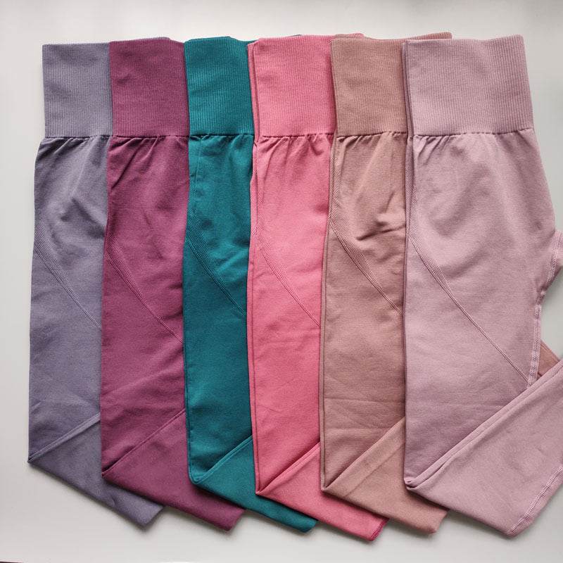 Pantalon de yoga taille haute pour femme - Droxev