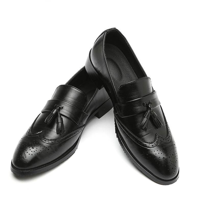 Chaussures Brock à talon plat universel large - Droxev