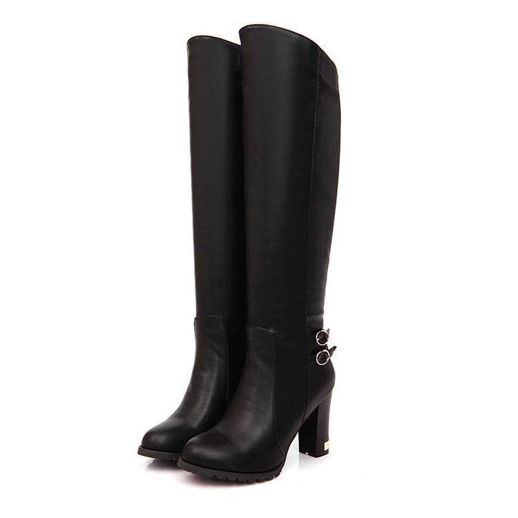 Bottes à talons hauts pour femmes - Droxev