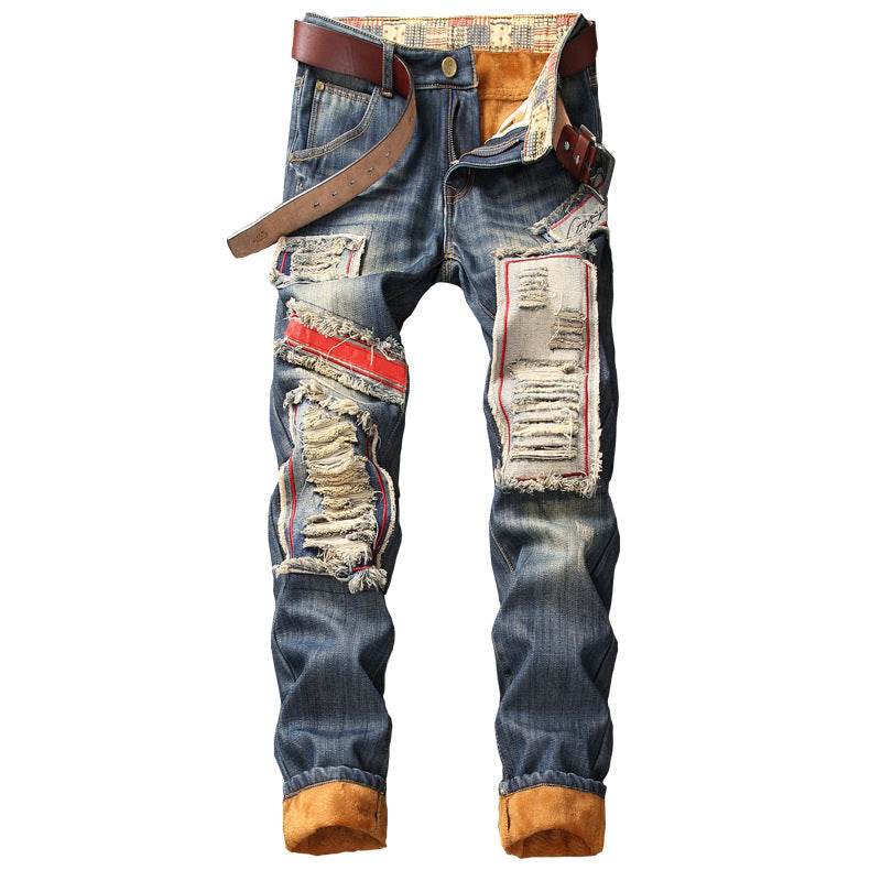 Jean homme en cachemire, nouveau style automne-hiver - Droxev
