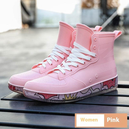 Bottes de pluie basses antidérapantes pour hommes et femmes - Droxev