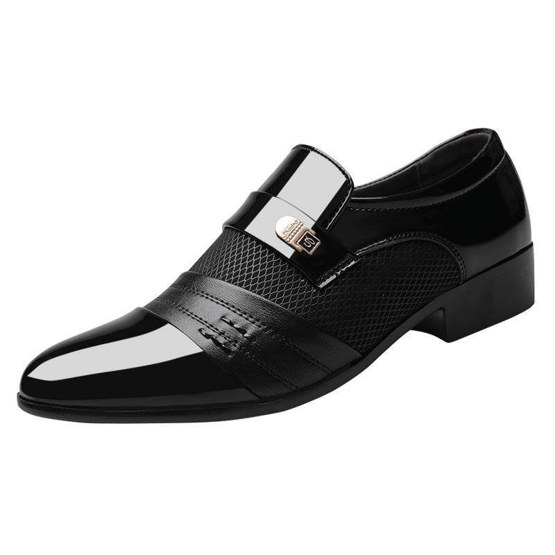 Chaussures en cuir pour hommes, chaussures décontractées pour hommes - Droxev