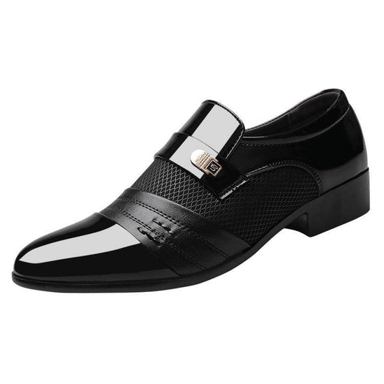 Chaussures en cuir pour hommes, chaussures décontractées pour hommes - Droxev