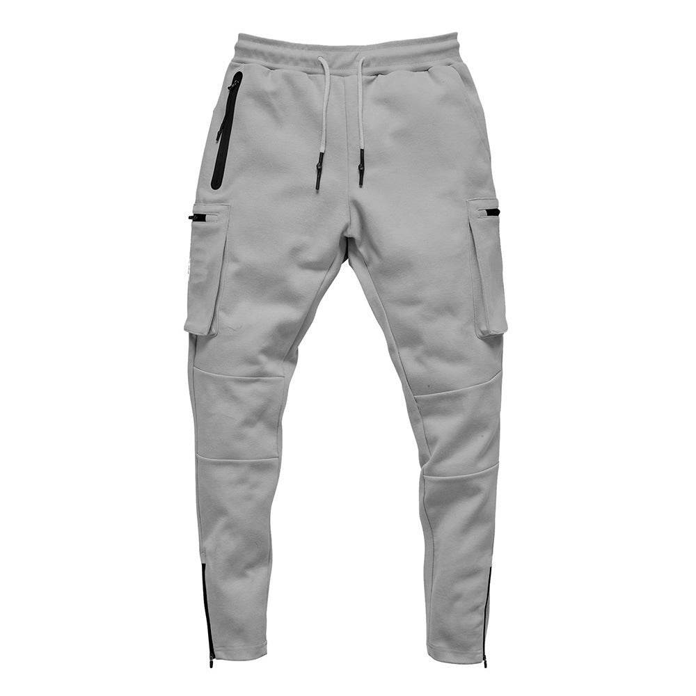 Pantalon de sport décontracté à fermeture éclair pour homme - Droxev