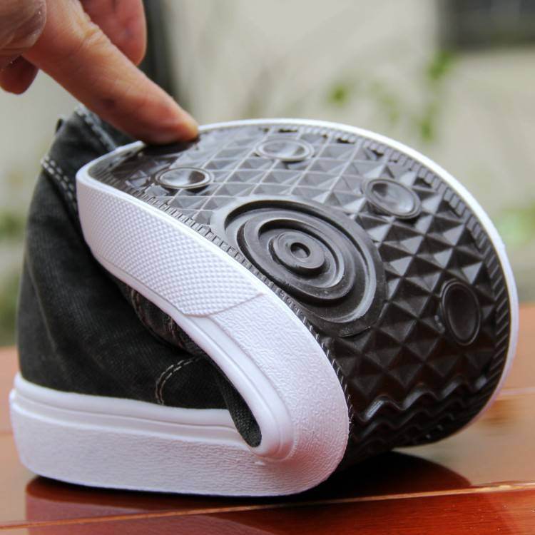 Chaussures montantes tendance en tissu, chaussures déodorantes respirantes - Droxev