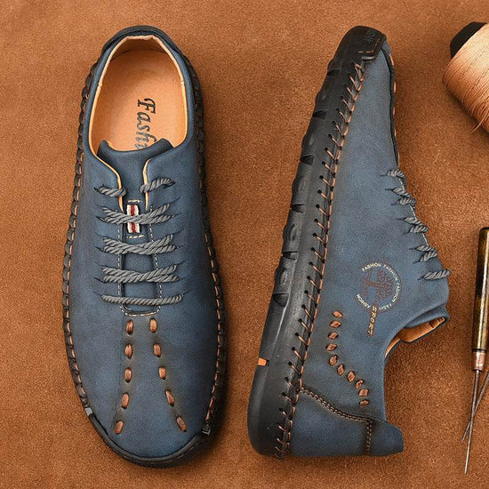 Nouvelles chaussures décontractées à lacets pour hommes, chaussures à pois grande taille - Droxev