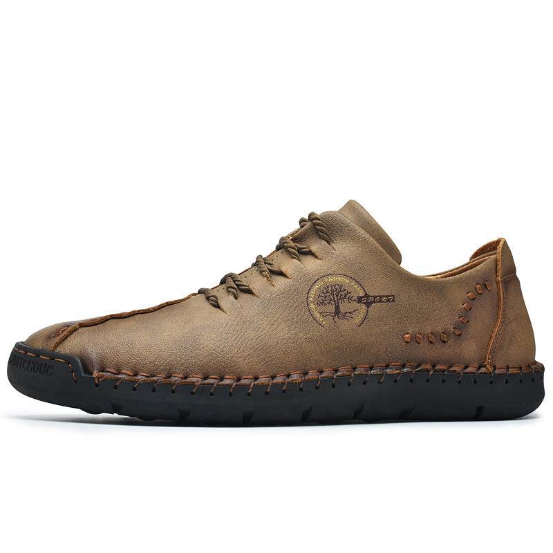 Nouvelles chaussures décontractées à lacets pour hommes, chaussures à pois grande taille - Droxev