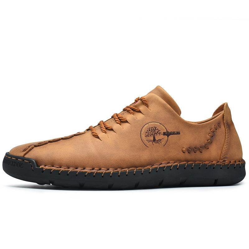 Nouvelles chaussures décontractées à lacets pour hommes, chaussures à pois grande taille - Droxev