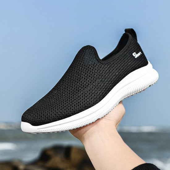 Chaussures pour hommes, grandes tailles, en maille respirante - Droxev