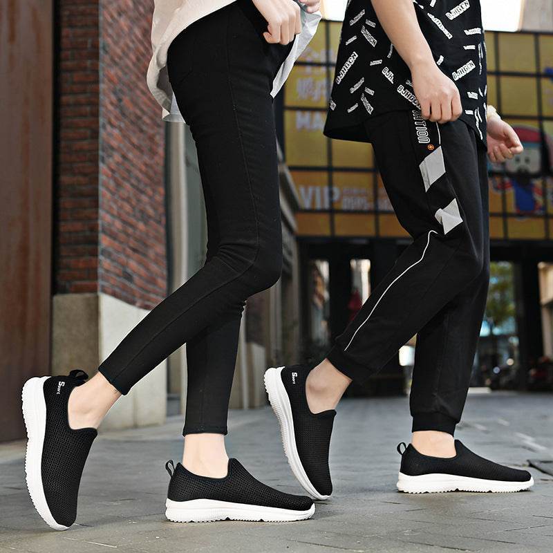 Chaussures pour hommes, grandes tailles, en maille respirante - Droxev