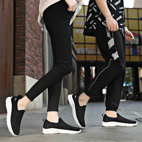 Chaussures pour hommes, grandes tailles, en maille respirante - Droxev