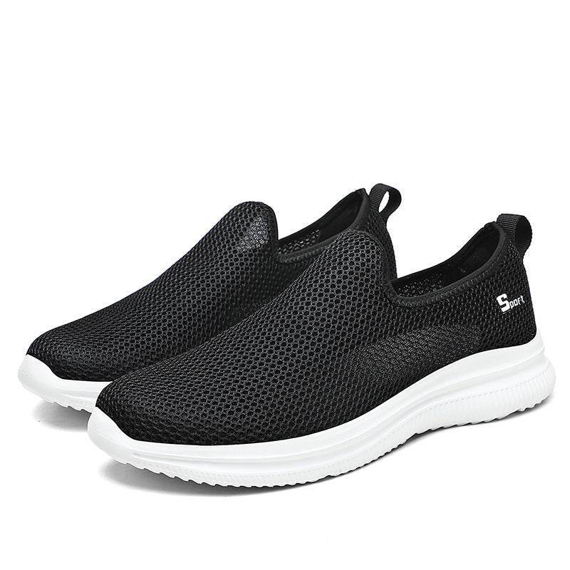 Chaussures pour hommes, grandes tailles, en maille respirante - Droxev