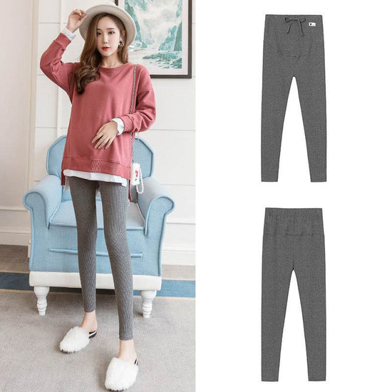 Leggings de maternité Mode Sport Pantalons de maternité Vêtements d'extérieur - Droxev