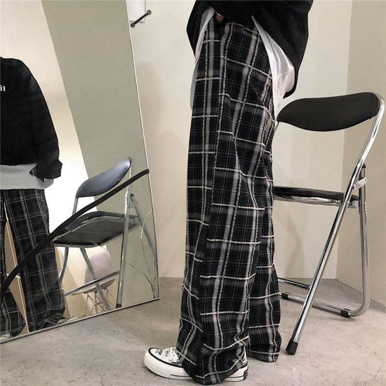 Pantalon ample basique pour femme - Droxev