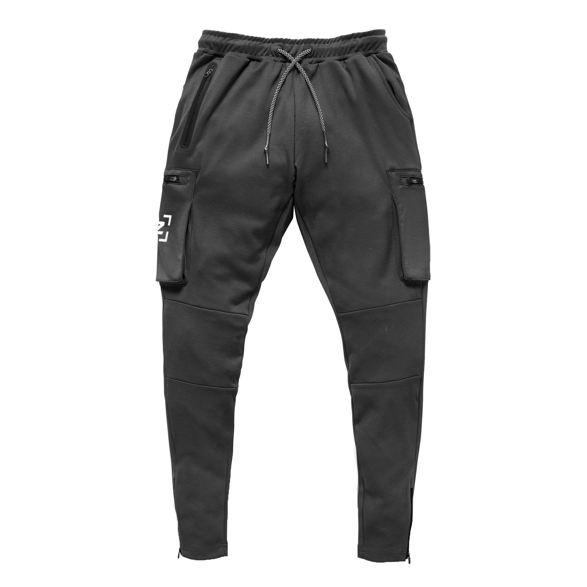 Pantalon de sport décontracté à fermeture éclair pour homme - Droxev