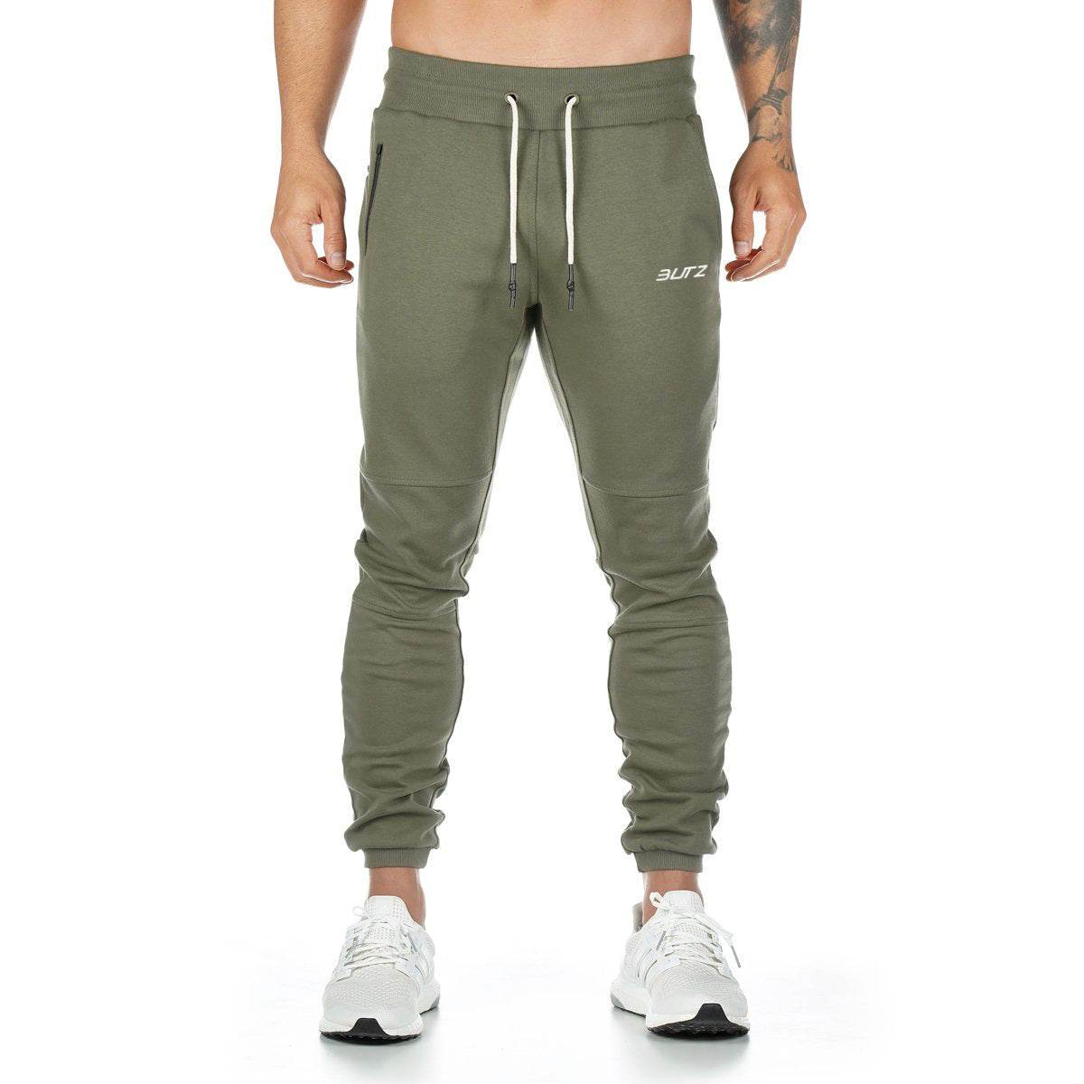Pantalon de sport décontracté à fermeture éclair pour homme - Droxev