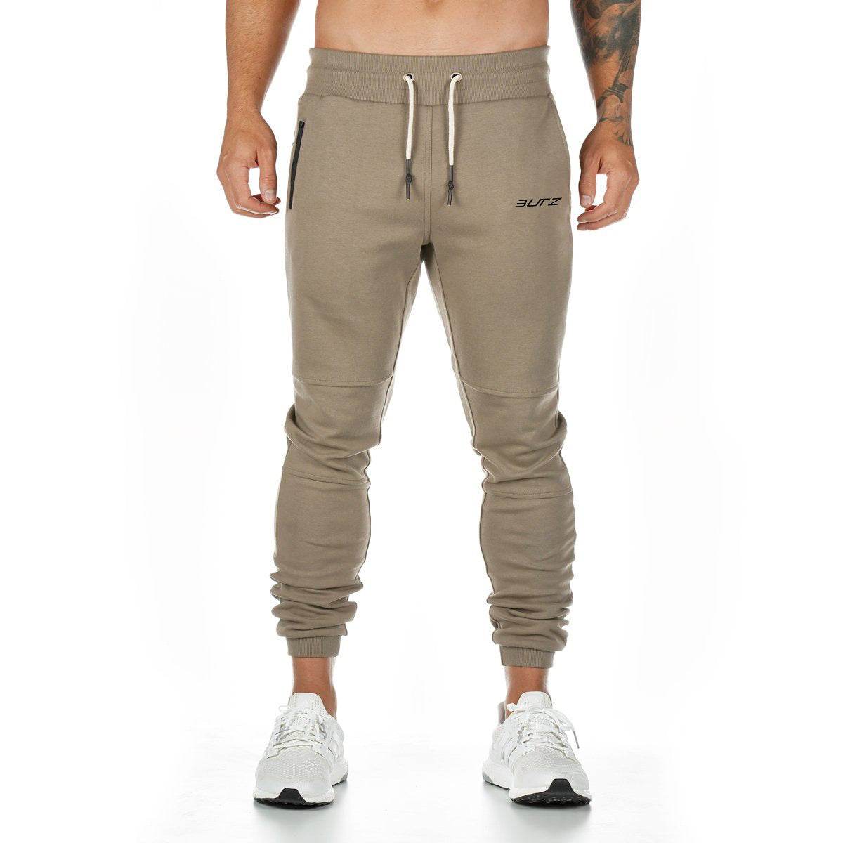 Pantalon de sport décontracté à fermeture éclair pour homme - Droxev