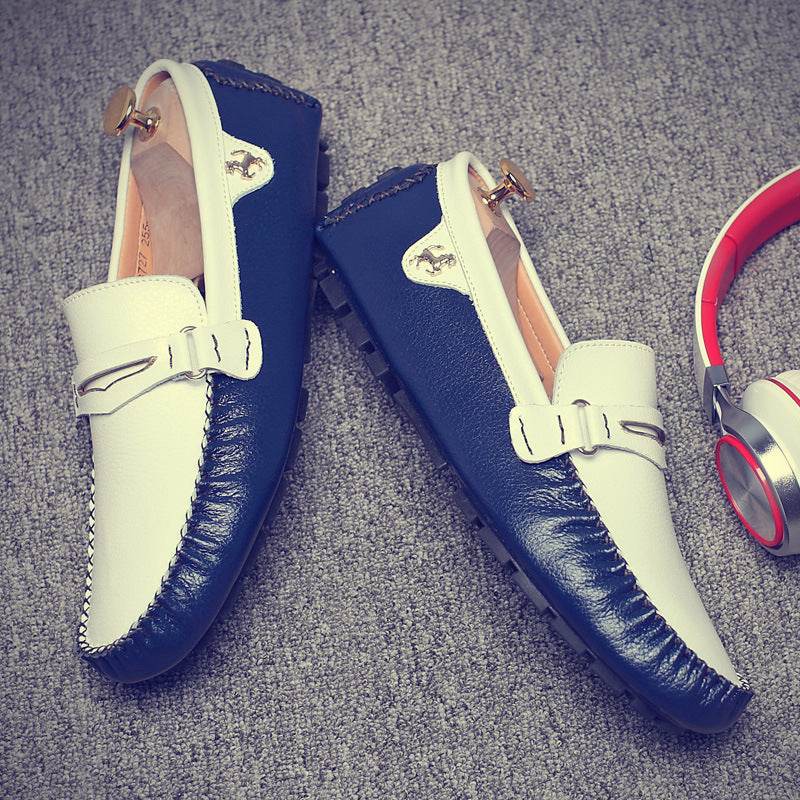 Chaussures pour hommes en cuir véritable - Droxev