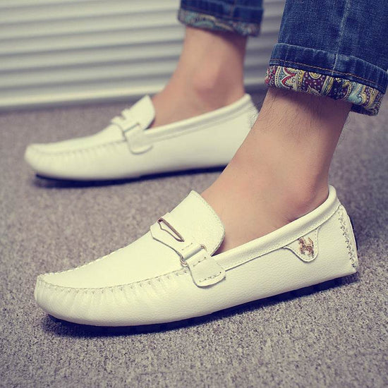Chaussures pour hommes en cuir véritable - Droxev