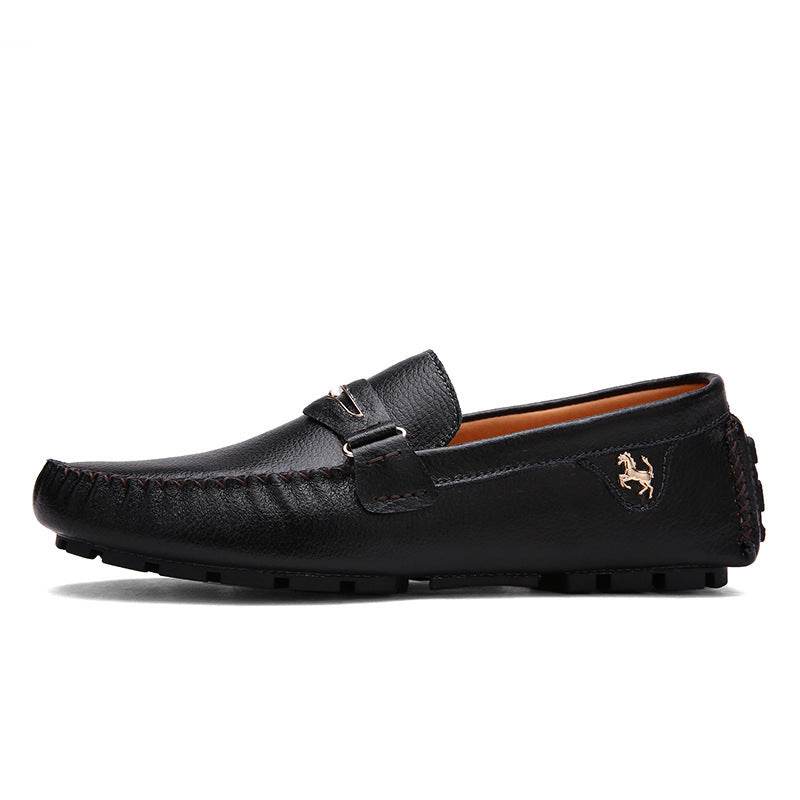 Chaussures pour hommes en cuir véritable - Droxev