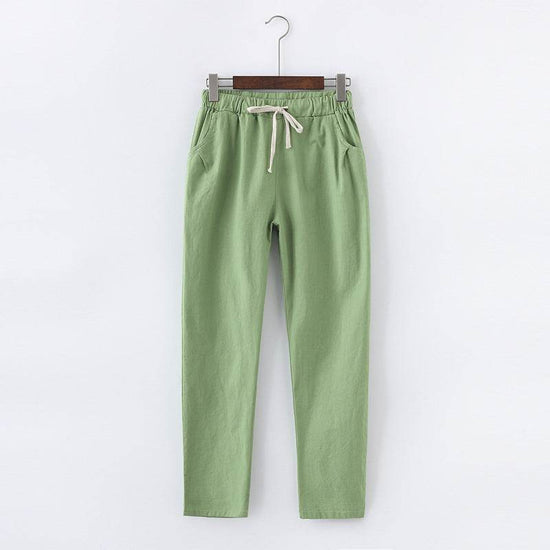 Pantalons courts pour femmes, pantalons sarouels pour femmes - Droxev