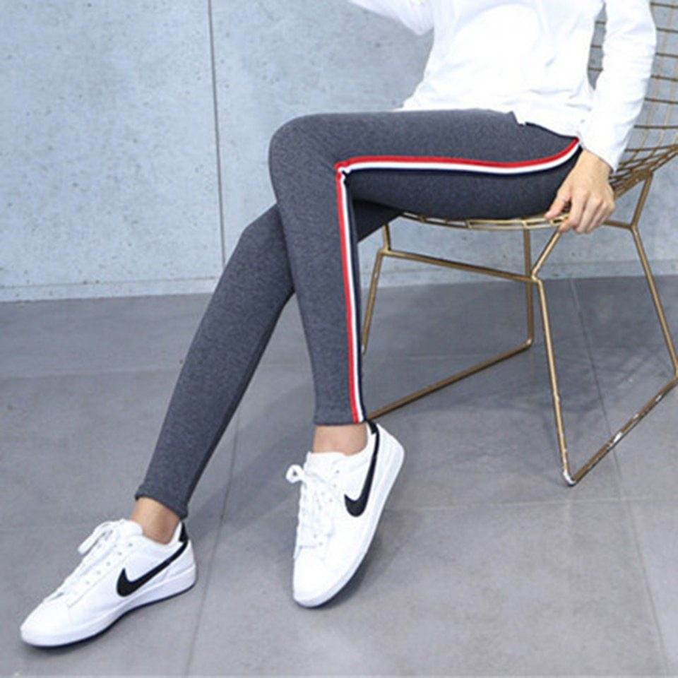Pantalon legging décontracté extensible pour femme - Droxev