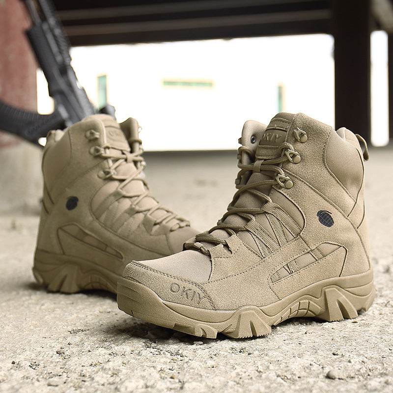 Bottes tactiques antidérapantes pour l'extérieur - Droxev