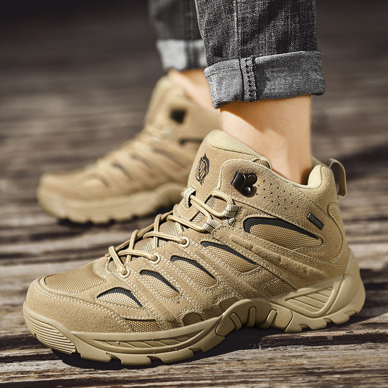 Bottes Martin montantes de randonnée pour hommes