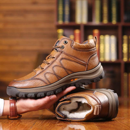 bottes de neige antidérapantes pour hommes - Droxev