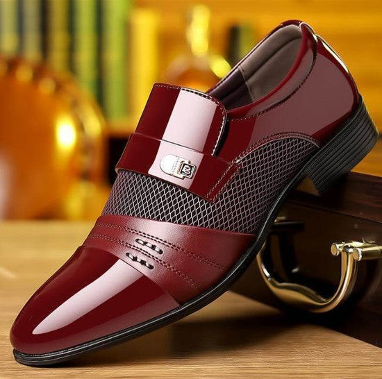 Chaussures en cuir pour hommes, chaussures décontractées pour hommes - Droxev