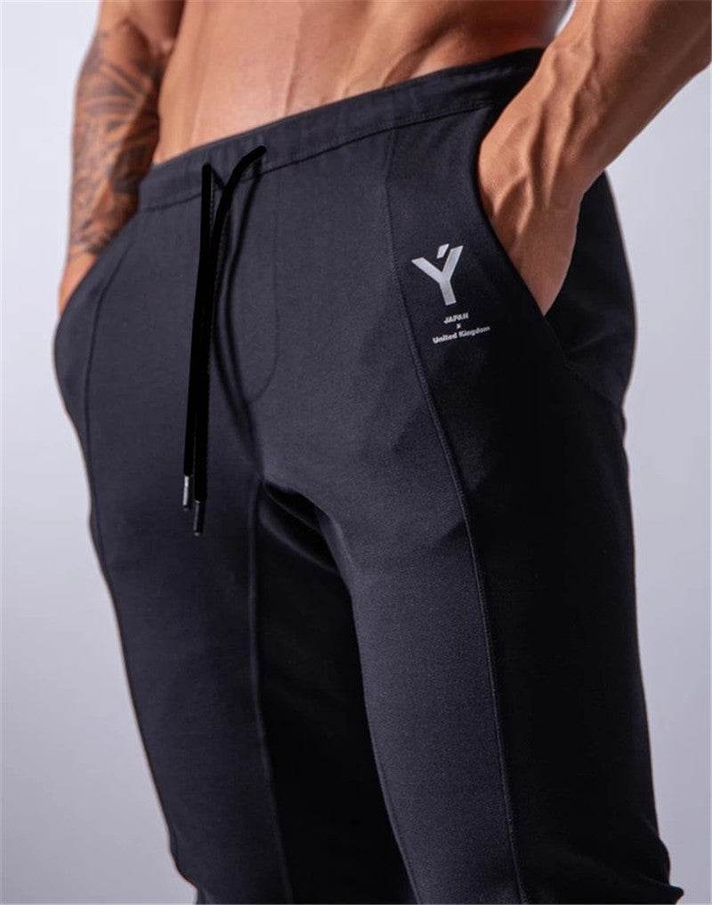 Pantalon d'entraînement amincissant à coutures tendance et confortable pour homme - Droxev
