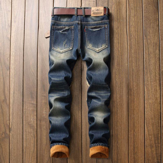 Jean homme en cachemire, nouveau style automne-hiver - Droxev